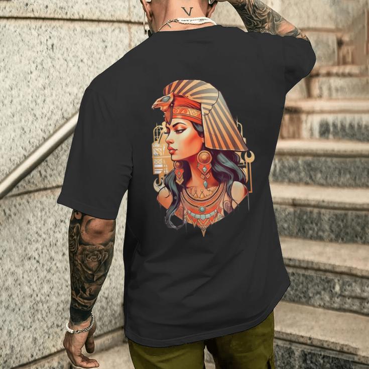 Egipto Reina Cleopatra Camiseta Hombre Estampado Espalda Regalos para él