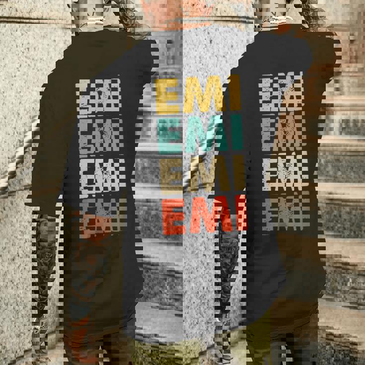 Emi 恵美 メンズTシャツ バックプリント 彼への贈り物