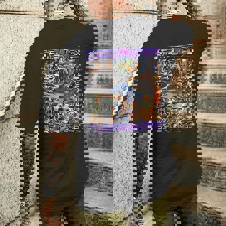 Every Italian Brainrot Meme Italian Brainrotコレクション メンズTシャツ バックプリント 彼への贈り物