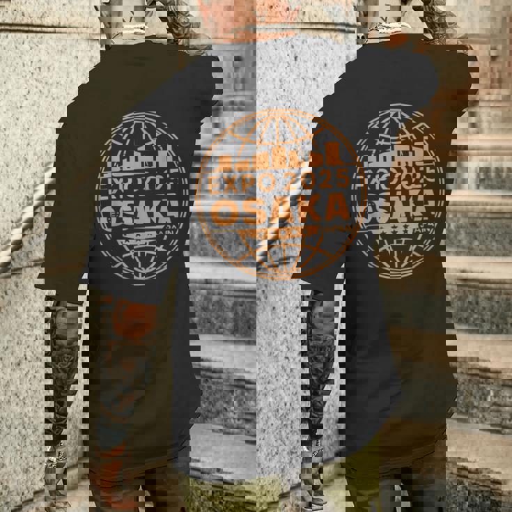 Expo 2025 Osaka Japanは、新しい未来を刺激します メンズTシャツ バックプリント 彼への贈り物