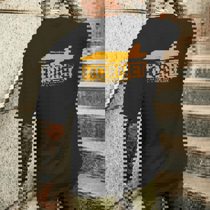 FA-18 ホーネット メンズTシャツ バックプリント 彼への贈り物