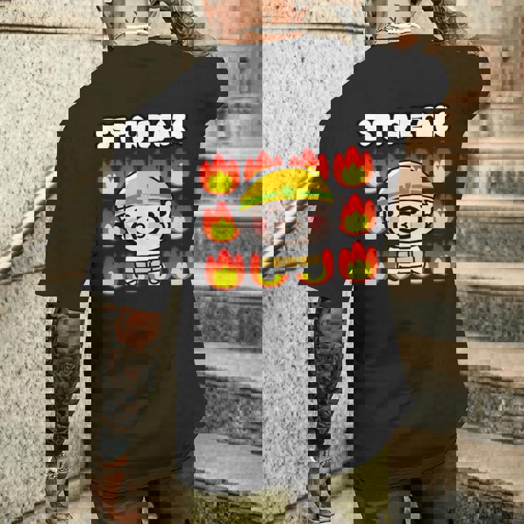 Firetreak メンズTシャツ バックプリント 彼への贈り物