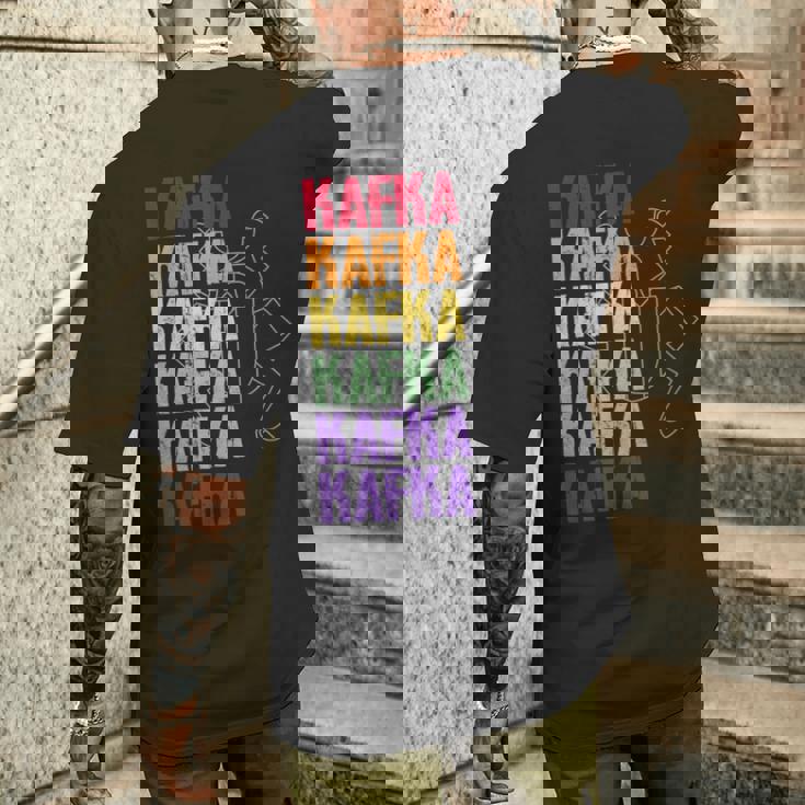 Franz Kafka The Metamorphosis メンズTシャツ バックプリント 彼への贈り物