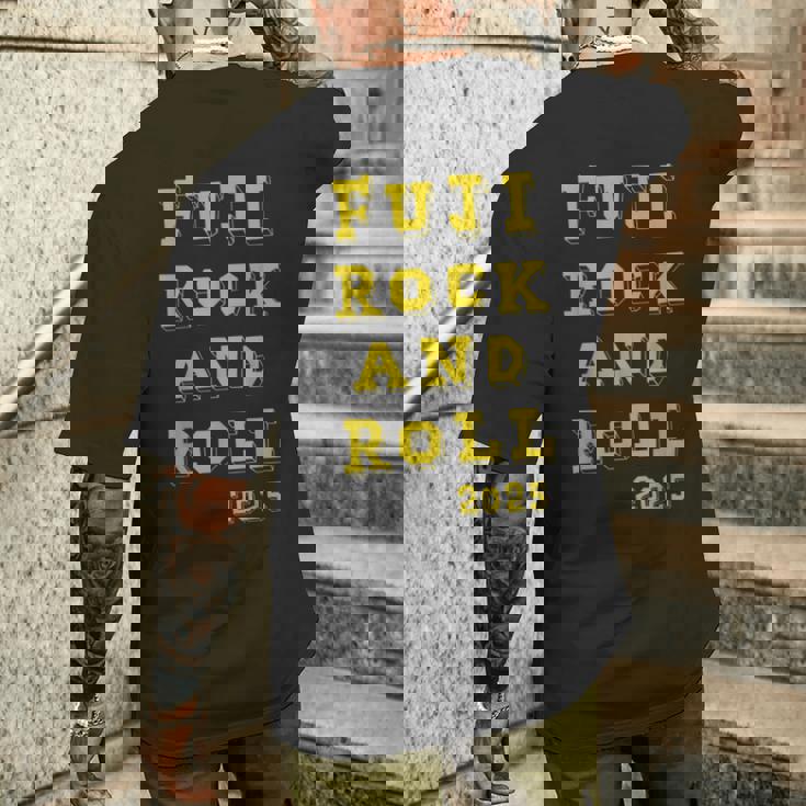 Fuji Rock And Roll 2025 Amazon Limited Color メンズTシャツ バックプリント 彼への贈り物