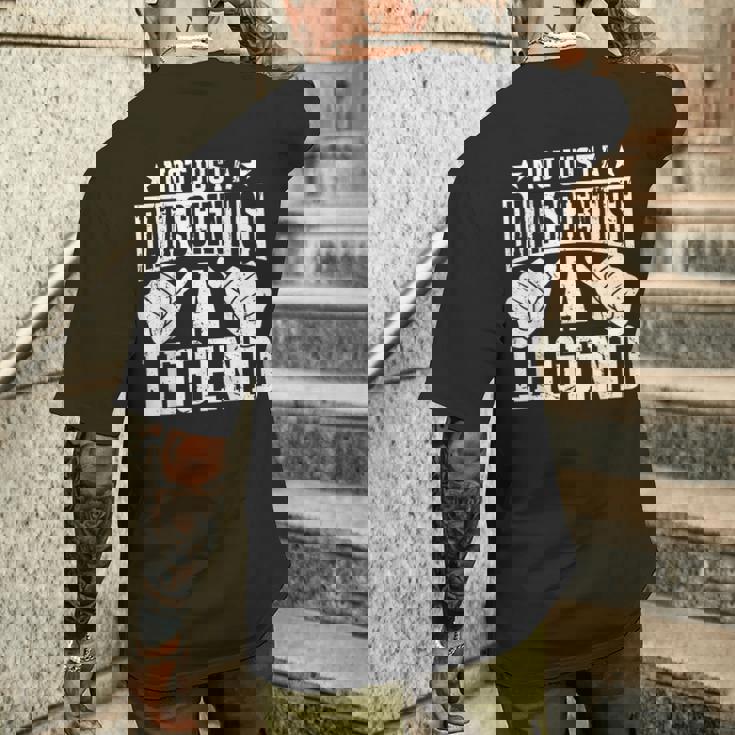 Profession Quote Datacientist メンズTシャツ バックプリント 彼への贈り物