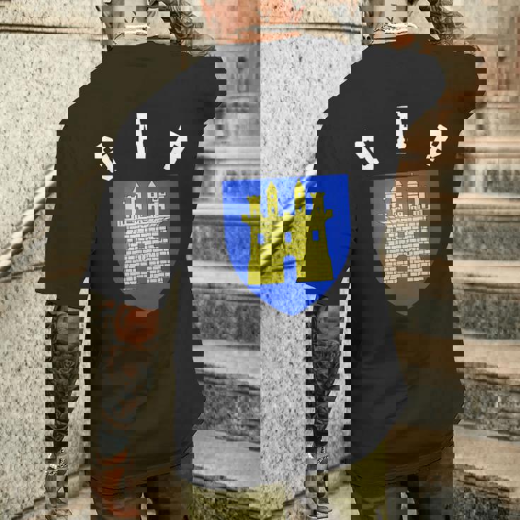 Gap Coat Of Arms 旗 フットボール メンズTシャツ バックプリント 彼への贈り物