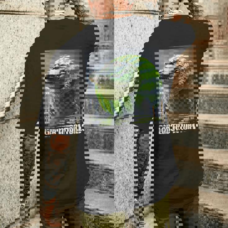 Glorbo Fruttodrillo イタリアンブレインロットミーム メンズTシャツ バックプリント 彼への贈り物