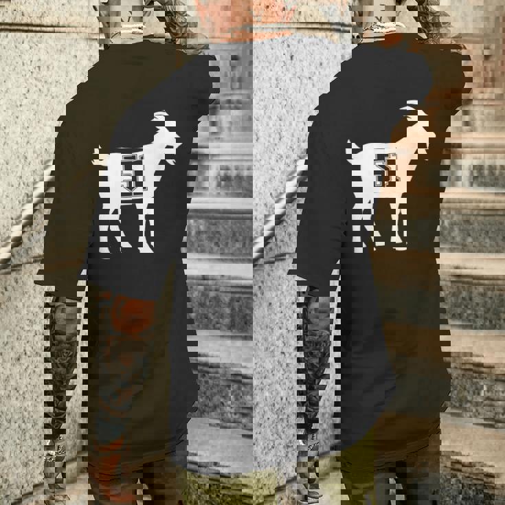 Goat 51 GOATナンバーフィフティワンヤギ メンズTシャツ バックプリント 彼への贈り物