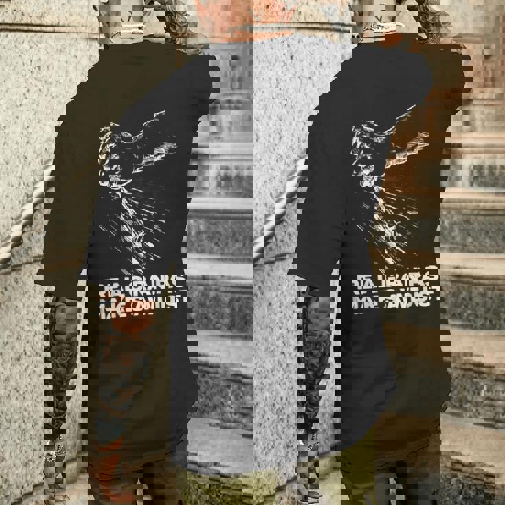 Grandpa 大工道具 メンズTシャツ バックプリント 彼への贈り物