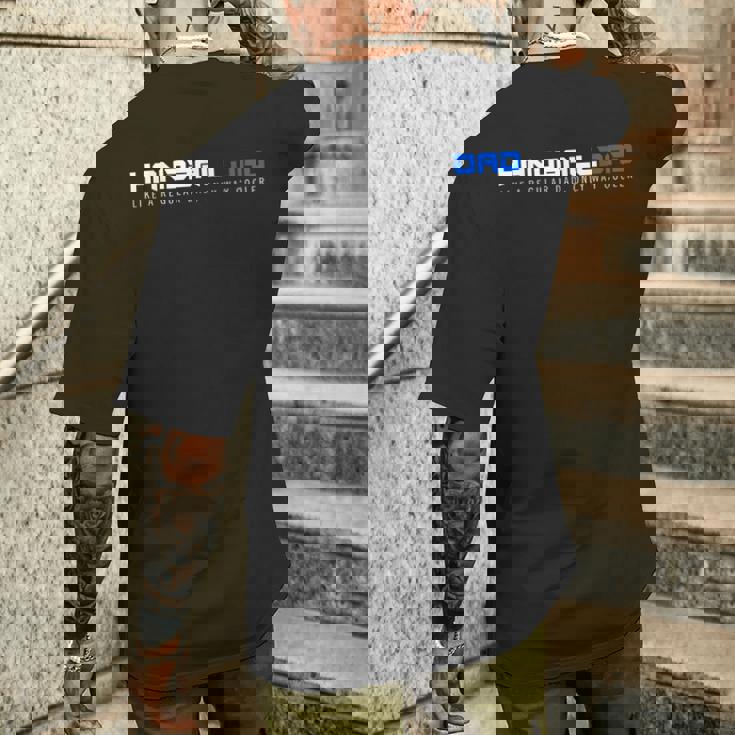 Handball Dad Only Way クーラー ハンドボール ファニースポーツ メンズTシャツ バックプリント 彼への贈り物