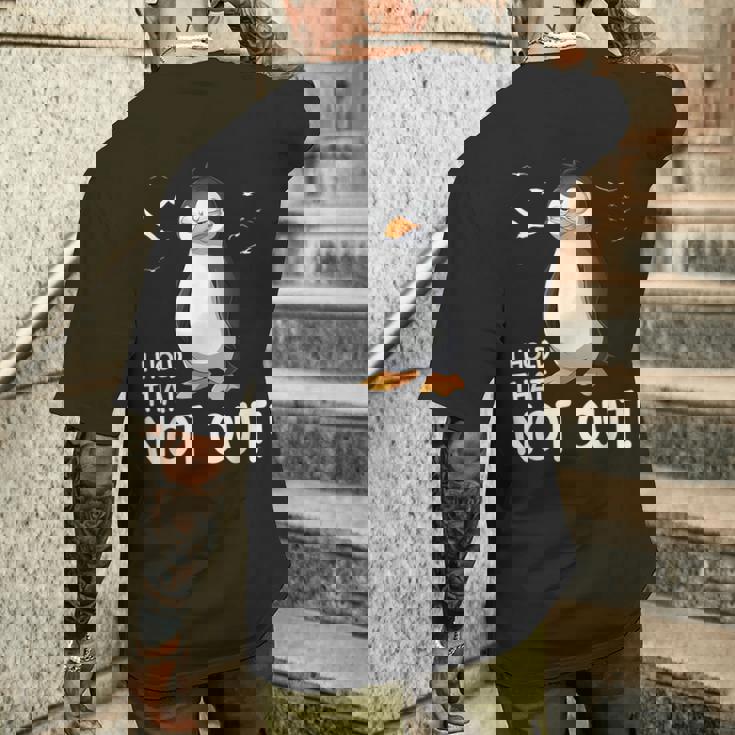 I Hold That Not Out デングリッシュのことわざ 面白い 楽しい メンズTシャツ バックプリント 彼への贈り物