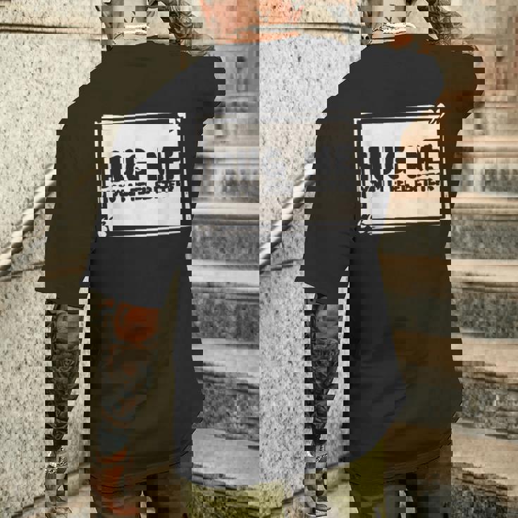 Hug Me シャツ You Will Feel Better Free Hugs メンズTシャツ バックプリント 彼への贈り物