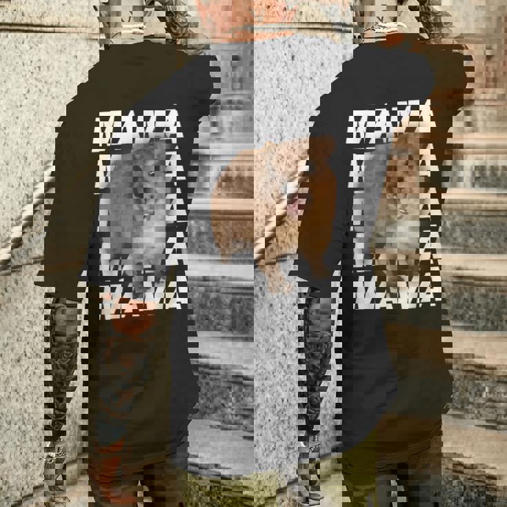 Hyrax ケープハイラックス メンズTシャツ バックプリント 彼への贈り物