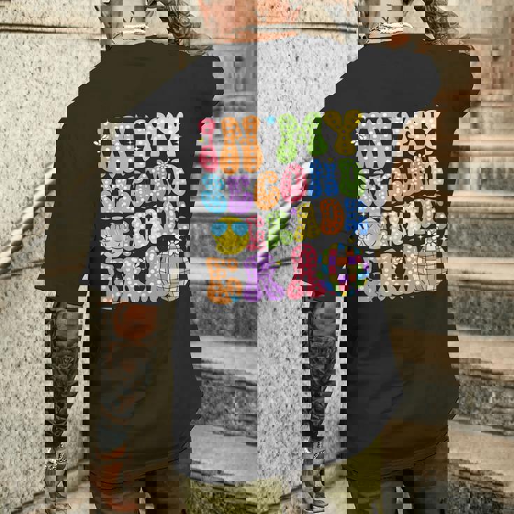 In My 2年生時代 新学期 グルーヴィーハッピー初日 メンズTシャツ バックプリント 彼への贈り物