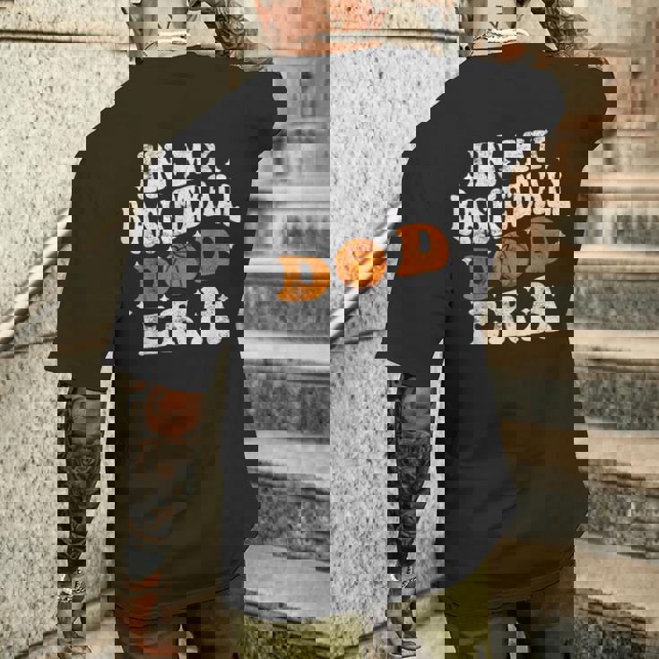 In My Basketball Dad Era プレイヤー バスケットボール お父さん 父の日 メンズTシャツ バックプリント 彼への贈り物