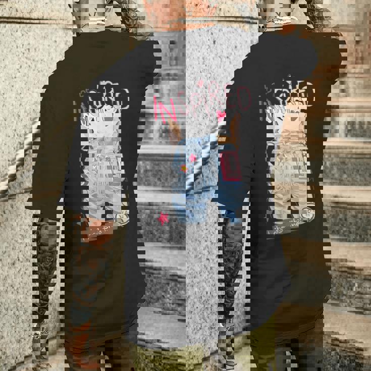 Be Inspired デニム レトロ I Choose Tohine ガールズ グラフィック メンズTシャツ バックプリント 彼への贈り物