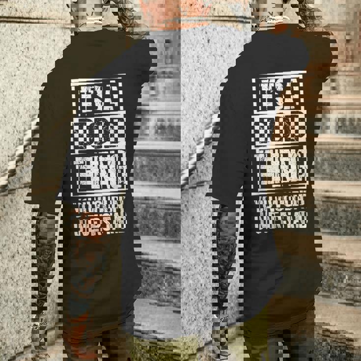 It's A Dod Thing You Wouldn't Understand First Name Nickname メンズTシャツ バックプリント 彼への贈り物