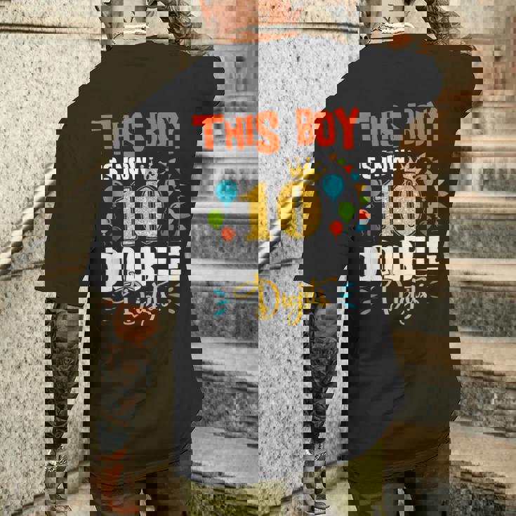 It's My 10Th Birthday シャツ ダブルディジット 10歳 男の子 メンズTシャツ バックプリント 彼への贈り物