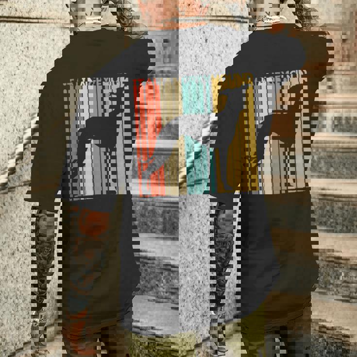 Italian Greyhound イタリアン・グレイハウンド メンズTシャツ バックプリント 彼への贈り物