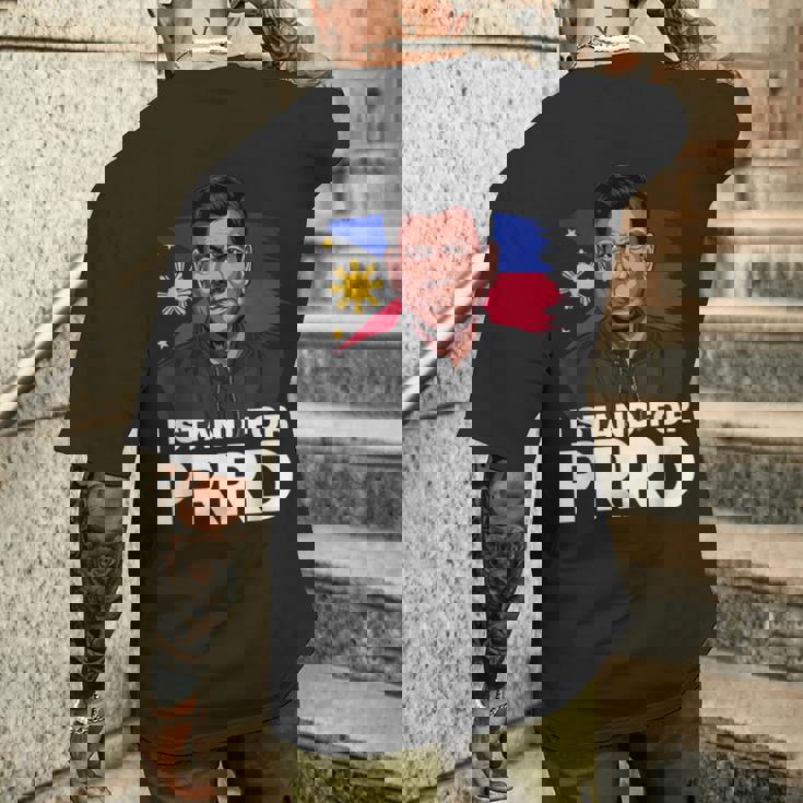 Itand For Prrd Digong Duterte フィリピン フリー Du30 メンズTシャツ バックプリント 彼への贈り物