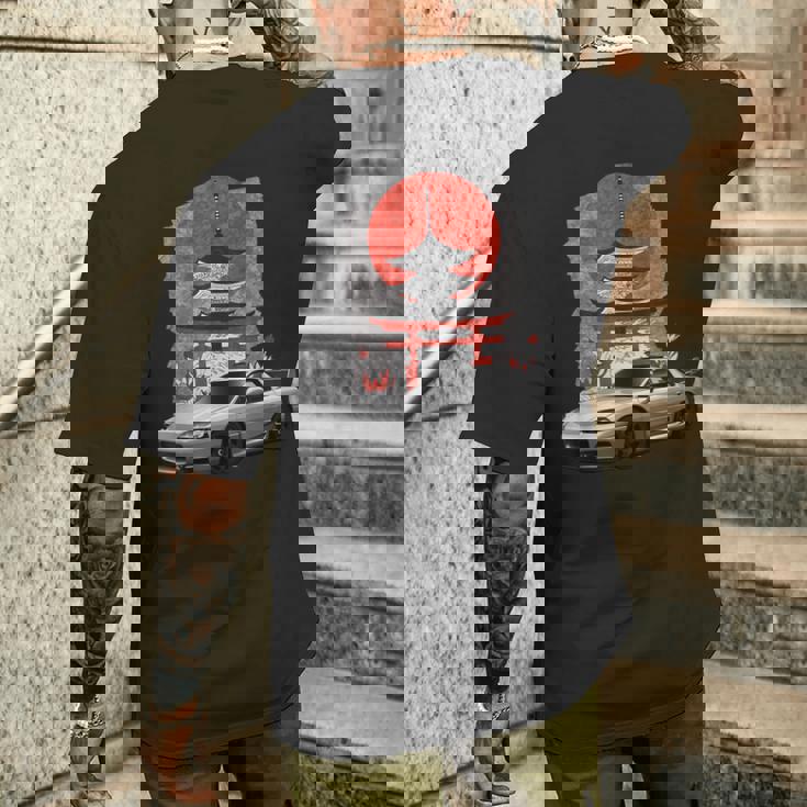 Jdm 3000Gt オートチューニング 日本 神棚 ドリフト メンズTシャツ バックプリント 彼への贈り物