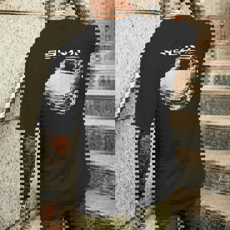 Jdm Car13 240 180 ドリフトマシン K's Aero メンズTシャツ バックプリント 彼への贈り物