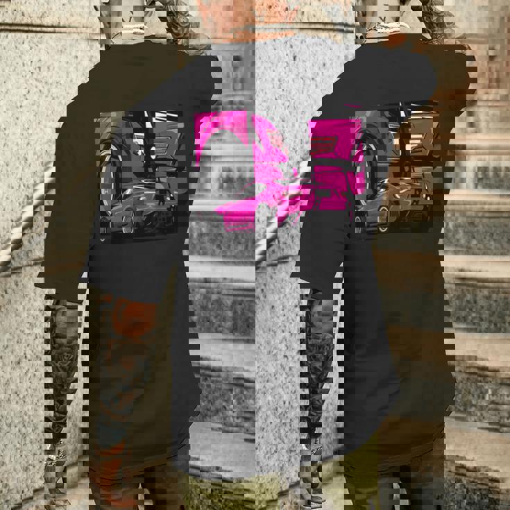 Jdm ロケットバニー ビッグブースト メンズTシャツ バックプリント 彼への贈り物