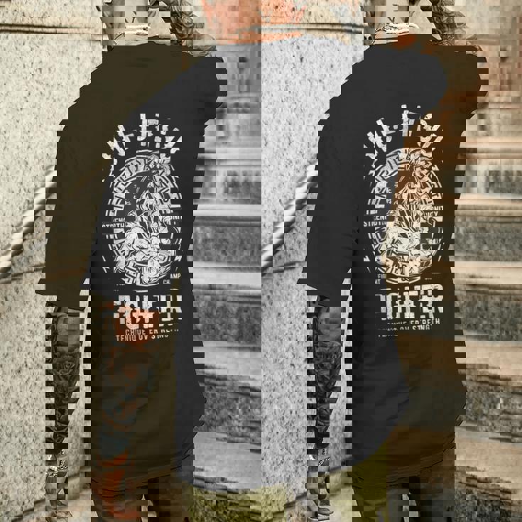 Jiu-Jitsu Wear Bjjアパレルブラジリアン柔術服 メンズTシャツ バックプリント 彼への贈り物