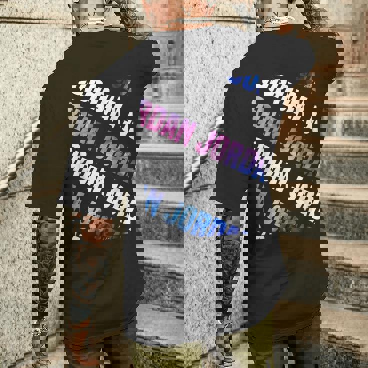 Jordan迷彩柄水彩カモフラージュ メンズTシャツ バックプリント 彼への贈り物