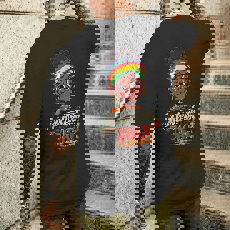 Junenth 1865 メンズTシャツ バックプリント 彼への贈り物