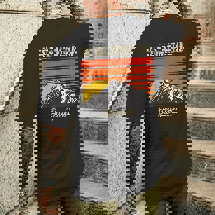 Kealakekua ハワイ レトロ ハワイアンアイランド メンズTシャツ バックプリント 彼への贈り物