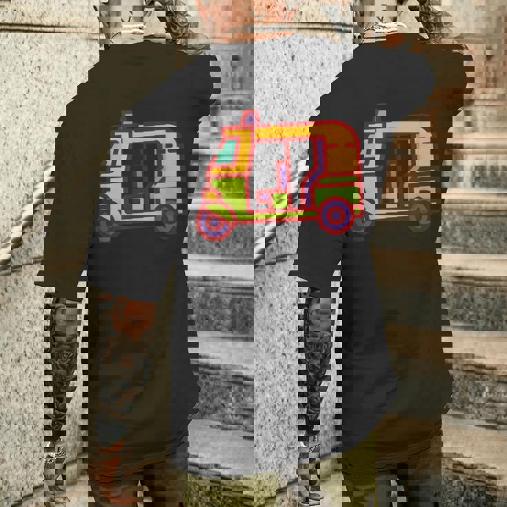 Keralite Malayaliの自動車人力車愛好家面白いインド メンズTシャツ バックプリント 彼への贈り物