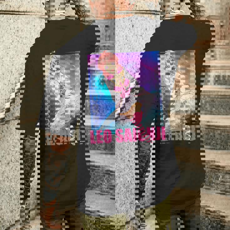 King Of Prism-Your Endless Call- キービジュアル レオ メンズTシャツ バックプリント 彼への贈り物