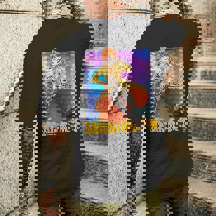 King Of Prism-Your Endless Call- キービジュアル カケル メンズTシャツ バックプリント 彼への贈り物