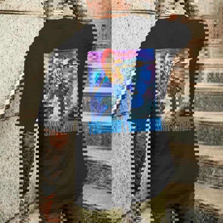 King Of Prism-Your Endless Call- キービジュアル ユキノジョウ メンズTシャツ バックプリント 彼への贈り物