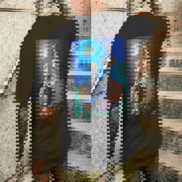 King Of Prism シン＆ルヰbirthday デザインf メンズTシャツ バックプリント 彼への贈り物