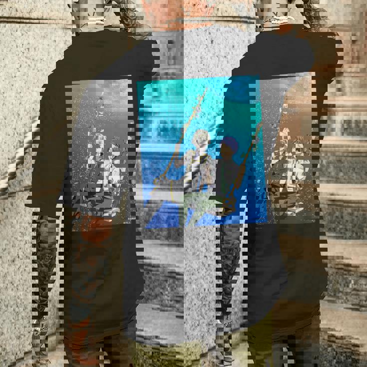 King Of Prism シン＆ルヰbirthday デザインg メンズTシャツ バックプリント 彼への贈り物