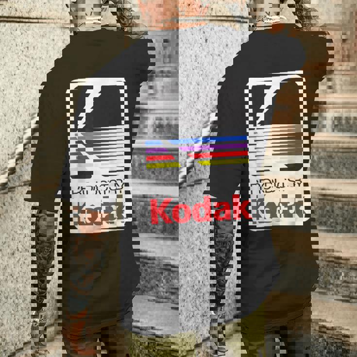 Kodak ビンテージロゴによる商品 メンズTシャツ バックプリント 彼への贈り物