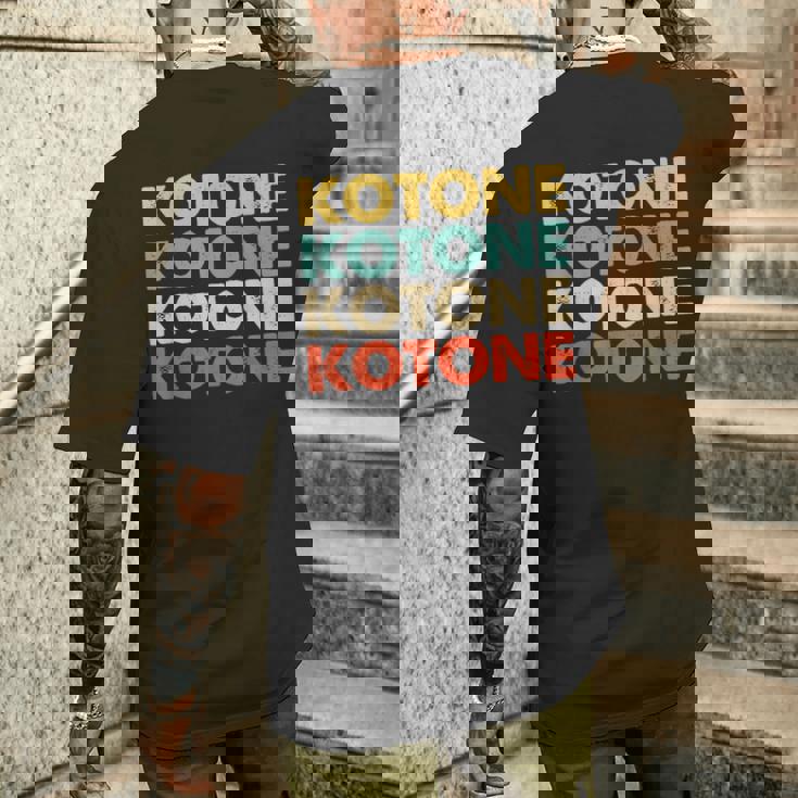 Kotone 琴音 メンズTシャツ バックプリント 彼への贈り物