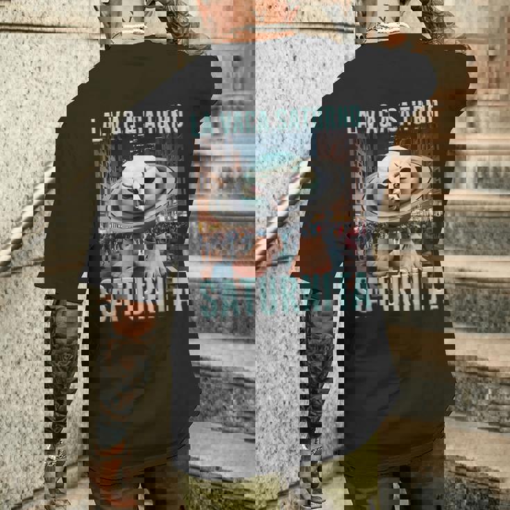 Laaturnoaturnita イタリアン ブレイン 流行 モンスター Aiキッド メンズTシャツ バックプリント 彼への贈り物