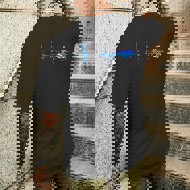 Le Tuna Rouge ハートビート 深海魚 メンズTシャツ バックプリント 彼への贈り物