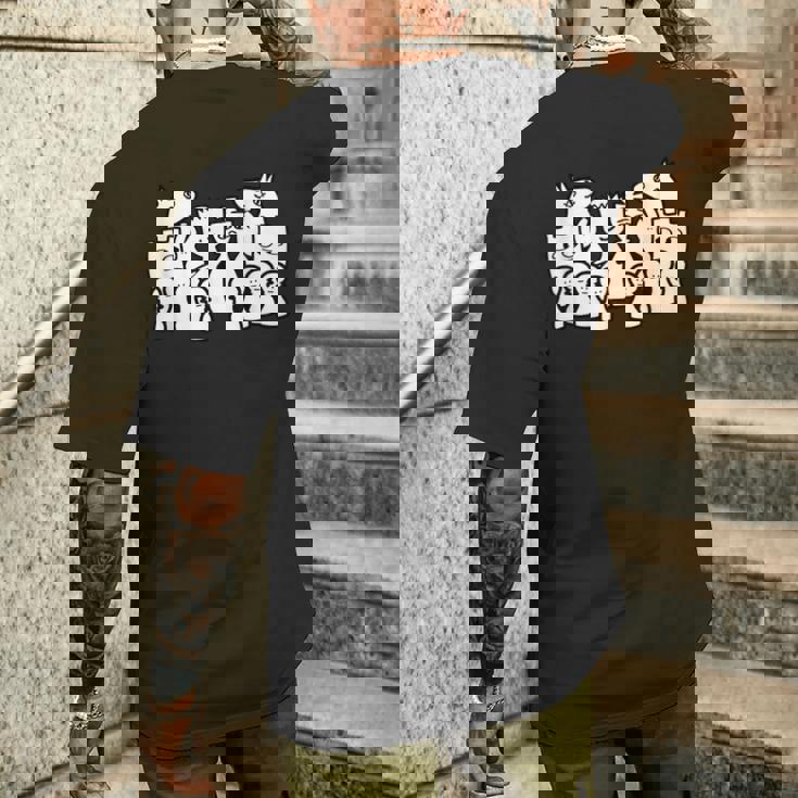 Lichess Merch チェスボードピース ファミリーファニー メンズTシャツ バックプリント 彼への贈り物