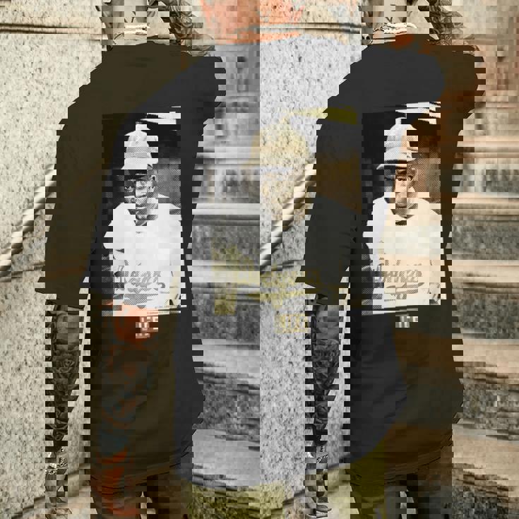 Life Picture Collection _ ジャッキー ロビンソン4 _ 野球 メンズTシャツ バックプリント 彼への贈り物