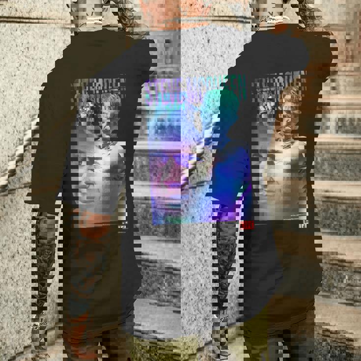 Life Picture Collection _ スティーブ マックイーン1 メンズTシャツ バックプリント 彼への贈り物