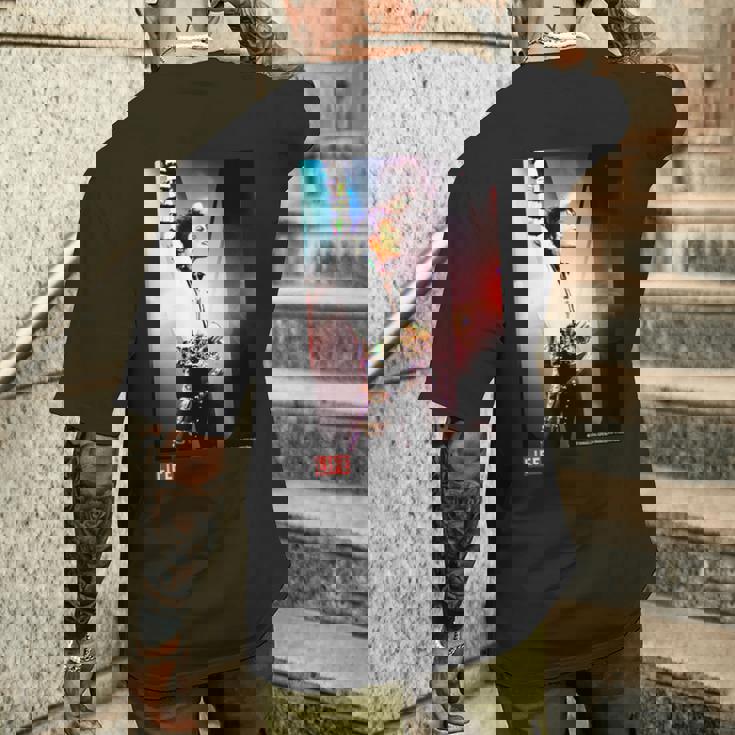 Life Picture Collection _ マイケル ジャクソン3 メンズTシャツ バックプリント 彼への贈り物