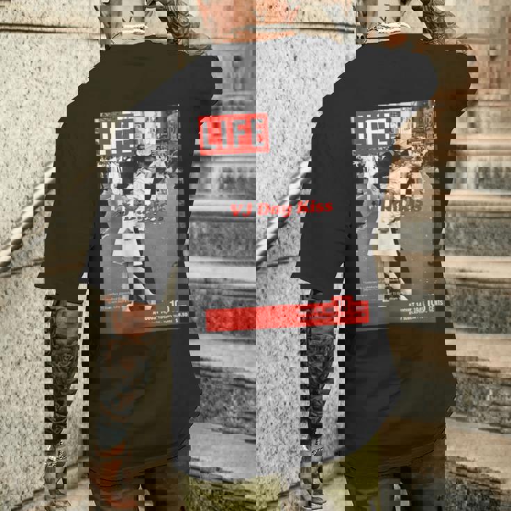 Life Picture Collection キス（1） メンズTシャツ バックプリント 彼への贈り物