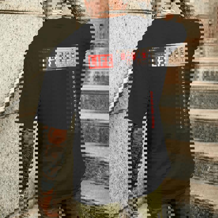 Life Picture Collection ファッションモデル（5） メンズTシャツ バックプリント 彼への贈り物