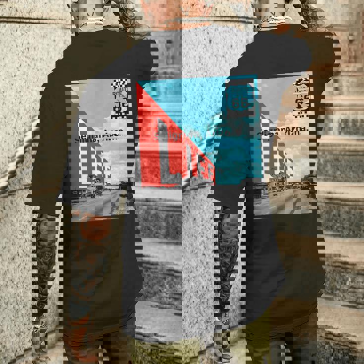 Life Picture Collection ルート66（1） メンズTシャツ バックプリント 彼への贈り物