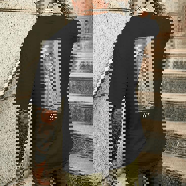 Life Picture Collection_パリメゾン_004 メンズTシャツ バックプリント 彼への贈り物