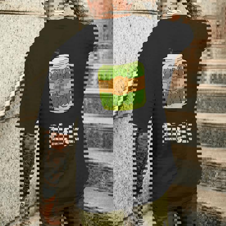 Like Pickle Rick メンズTシャツ バックプリント 彼への贈り物